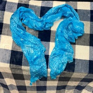 Blue Scarf